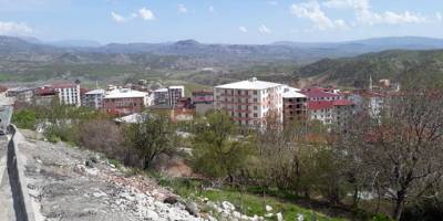 Diyarbakır'ın Kulp ilçesi sessizliğe büründü