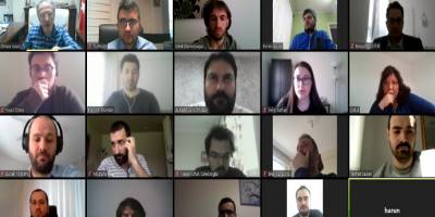 Bartın Üniversitesi Rektörü Uzun YLSY öğrencileriyle video konferansla görüştü