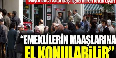 Milyonlarca emekliye kötü haber o evrakı imzalamayın!