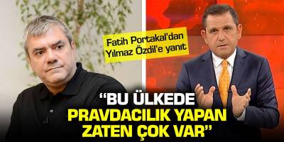 Fatih Portakal'dan Yılmaz Özdil'e yanıt: 'Bu ülkede pravdacılık yapan saten çok var'