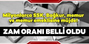 2020 emekli maaşları belli oldu! En düşük memur maaşı ve emekli maaşı ne kadar oldu?