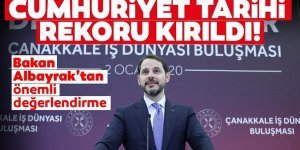 Bakan Albayrak'tan ihracat açıklaması: Cumhuriyet tarihi rekoru kırıldı