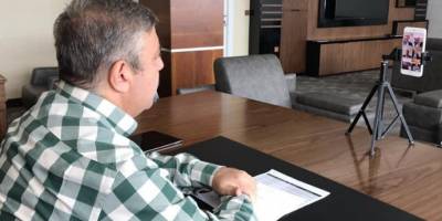 Sinop Milletvekili Maviş, konferans aracılığıyla toplantı gerçekleştirdi