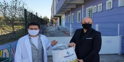 Tekkeköy Belediyesi 17 bin haneye 85 bin adet maske dağıtılıyor
