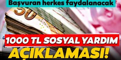 Çalışma bakanı Milyonlarca Kişiye İkinci 1000 TL Sosyal Yardım Müjdesini Verdi...