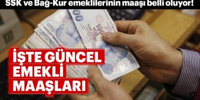 Kaç TL emekli maaşı alırım? SSK SGK 4A, 4B, 4C Bağkur emekli tarihine göre maaş hesaplama!