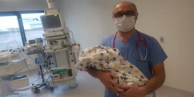 Bursa'da en küçük savaşçı korona virüsü yendi