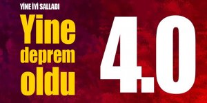 Ege Denizi açıklarında 4 büyüklüğünde deprem
