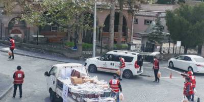 Kayseri'de karantinada insanın içini ısıtan görüntü