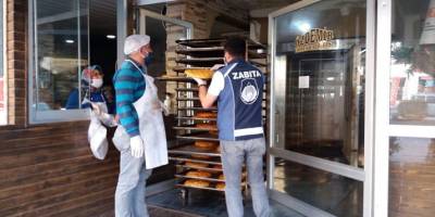 Mersin'in Mut ilçesinde fırınlar denetlendi