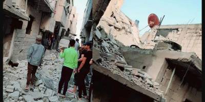 İsrail savaş uçakları Şam'a düzenlediği hava saldırısında 3 sivil hayatını kaybetti