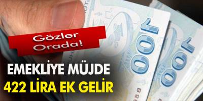 Emeklilere müjde 422 lira ek gelir verilecek! Emekliye eş ve çocuk yardımı kaç TL?