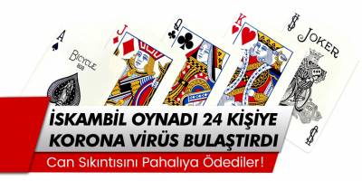 Hindistan'da "canı sıkılan" şoför iskambil oynadı 24 kişiye bulaştırdı!