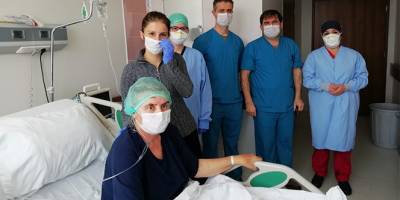 17 Gün solunum cihazına bağlı kaldı, mezara gittim geldim