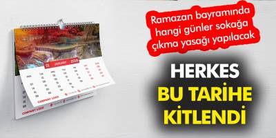 Ramazan Bayramı'nda Hangi Günler Sokağa Çıkma Yasağı Olacak?