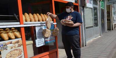Siirt Kurtalan'daki fırınlarda askıda ekmek uygulaması başlatıldı