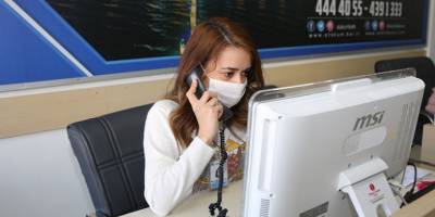 Atakum Belediyesi, korona virüs tedbirleri kapsamında 65 yaş üstü vatandaşlara destek telefonu