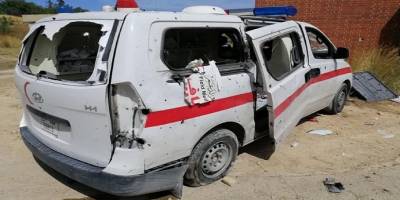 Trablus'ta Hafter güçlerinden sahra hastanesine roketli saldırı