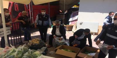 Manisa Şehzadeler’de imkanı olan bırakıyor ihtiyacı olan alıyor