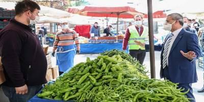 Kütahya Belediye Başkanı Işık, Korona virüs tedbirlerini inceledi
