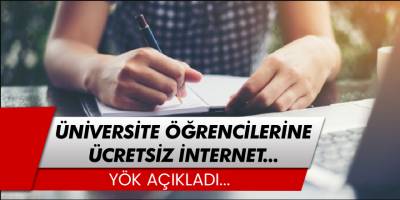 YÖK açıkladı: Üniversite öğrencilerine 6 GB ücretsiz internet!