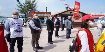 Balıkesir'de Ayvalık Demokrasi Platformu’ndan 1 Mayıs açıklaması