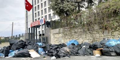 Eskişehirde'de Karantina sonrası çöpler ortada kaldı