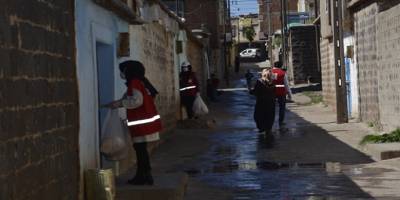 Şanlıurfa'da Kızılay’dan vatandaşlara Ramazan pidesi ikramı