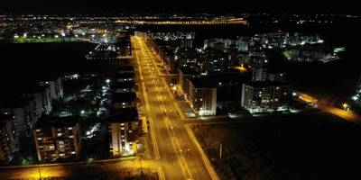 Diyarbakır’da yasak sonrası boş sokaklar drone ile görüntülendi