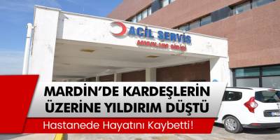 Mardin’in Ömerli ilçesinde yıldırım düştü... Ramazan Yılmaz hastanede hayatını kaybetti!