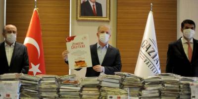 Osmanlı geleneğinin yeniden yaşatıldığı Gaziantep’te yüzlerce vatandaşın 2 milyon TL'lik borcu silindi