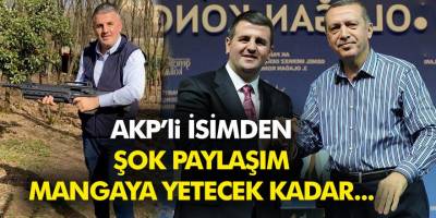 AKP'li İsmail Karaosmanoğlu Facebook hesabından şok paylaşım