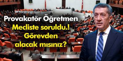 Milli Eğitim Bakanı'na soruldu: CHP'lilere hakaret eden provokatör...