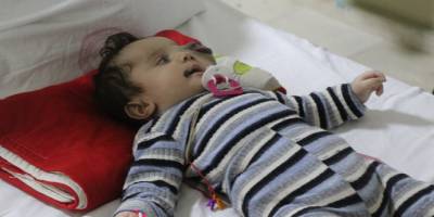 Hatay'da Suriyeli Yusuf bebek Türkiye’de tedavi ediliyor
