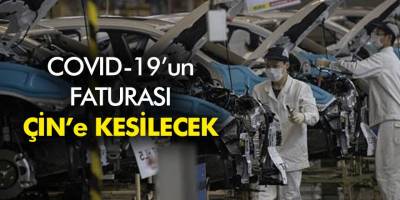Covid-19'un faturasını ABD Çin'li firmaya kesecek