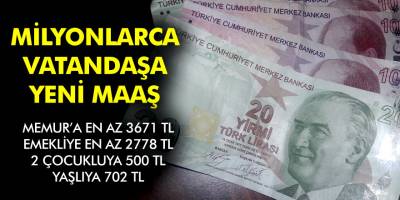 SSK emekli maaşı ve memur maaşlarına ne kadar zam olacak? Enflasyon oranı açıklandı!