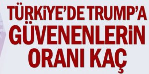 Türkiye'de Donald Trump'a Güvenenlerin Oranı Düştü
