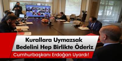 Cumhurbaşkanı Erdoğan: Korona virüs ile mücadelede yeni safhaya geçtik