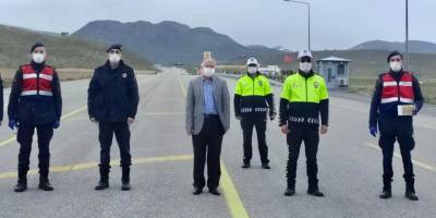 Develi Kaymakamı Murat Duru "Güzel günler için evde kalmaya devam edelim