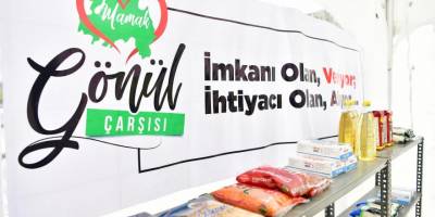 Gönül çarşısı kuruldu! Bu çarşıya imkanı olan verecek, ihtiyacı olan alacak