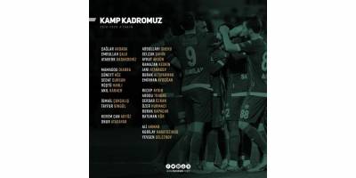 Bursaspor 28 kişilik süper lig hazırlık için kamp kadrosunu belirledi