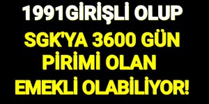3600 Günden Erkek Emeklilikte Yeni Fırsatlar ve Yüksek Maaş