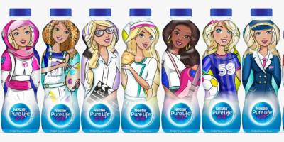 Nestlé Pure Life Barbie Kariyer Serisi, astronottan ressama, futbolcudan doktora 9 farklı tasarım