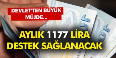 Müjde Aylık 1177 lira gelir desteği sağlanacak! 1177 TL destek başvurusu şartları nelerdir?