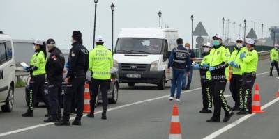 İstanbul'dan kaçak geldiler ceza kesilip geri gönderildiler