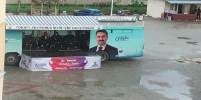 Tokat'ta Ukrayna'dan gelen karantinadaki vatandaşlara veda konseri