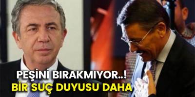 Ankara Büyükşehir Belediyesi Mansur Yavaş'tan Gökçek için bir suç duyurusu daha