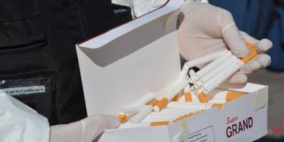 Şanlıurfa'da operasyonda 1 milyon 500 bin kaçak makaron ele geçirildi