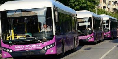 Düzce'de Toplu taşıma seferlerinin saatleri değişti