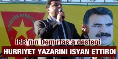 İstanbul Büyükşehir Belediyesi Demirtaş'ın kitabını satmaya başladı